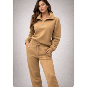 NEW Fashion Lux set in caramel Size Large
